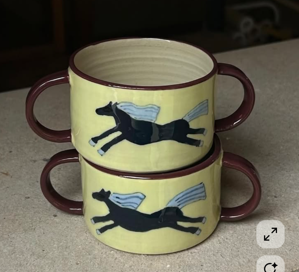leaping pony